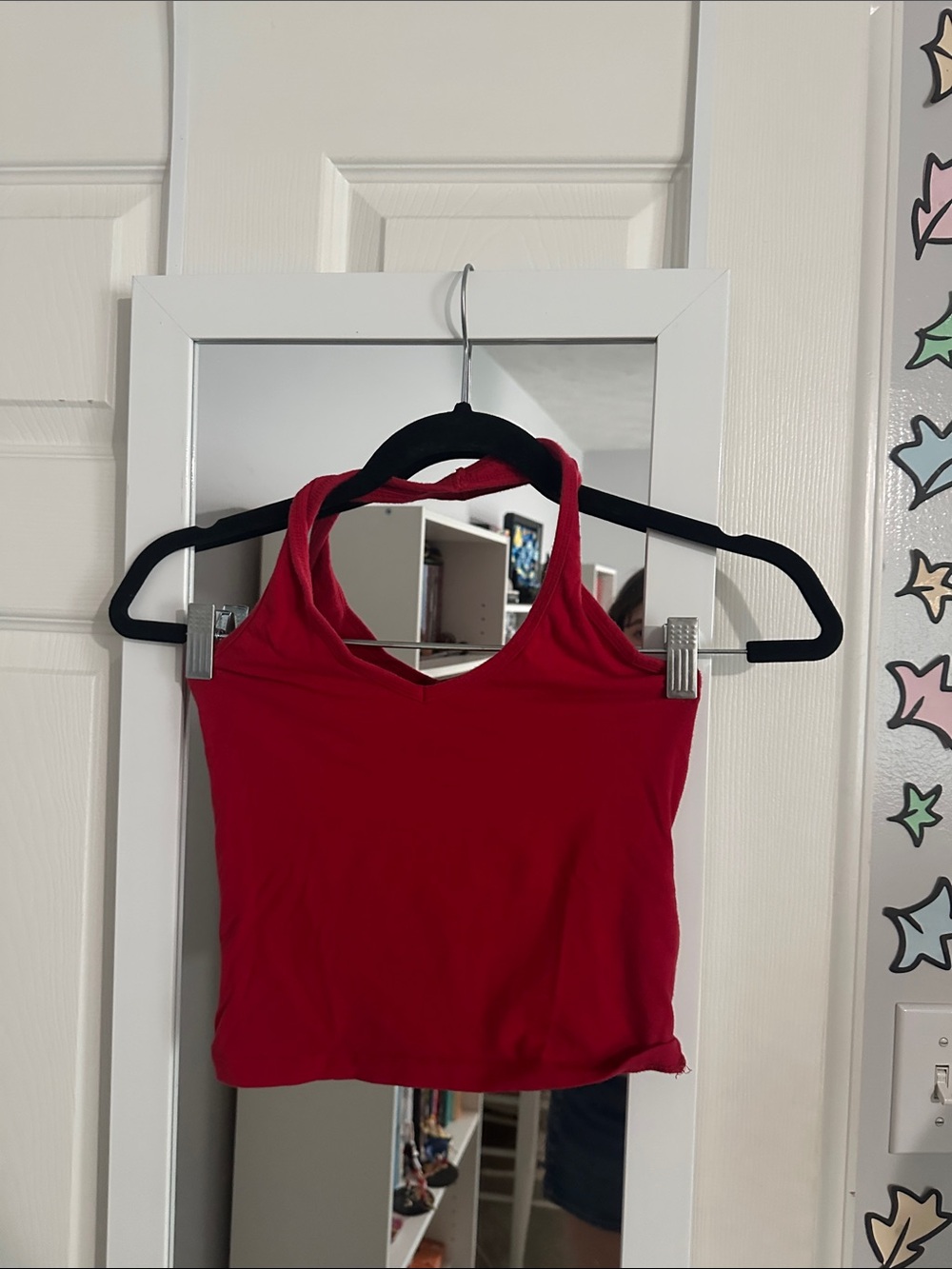 Hollister Red Halter Crop Top